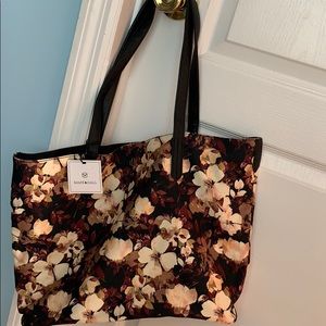 Floral tote